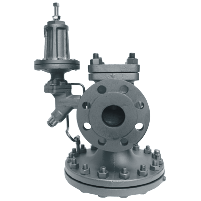 Watson McDaniel Regulating Valve with Pressure Pilot, HDP